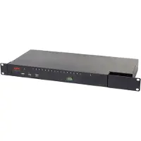 APC KVM1116R - KVM-Switch - 1 lokaler Benutzer - 1 IP-Benutzer - an Rack montierbar - für P/N: SMTL1000RMI2UC, SMX1000C, SMX1500RM2UC, SMX1500RM2UCNC, SMX750C, SMX750CNC