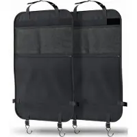 Famanu Autositztaschen-Organizer Set von 2 - Aufhängbare Aufbewahrungstaschen für PKW, Van und SUV