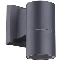 Harms Import Wandleuchte, Aluminium, anthrazit