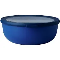 Mepal Multischüssel Cirqula - Mikrowellengeschirr - Multikom 2250 ml - Vivid blue - Meal prep box