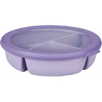 Mepal Sale - Bento Bowl Cirqula - Mikrowellengeschirr - Multikom (250+250+500 ml) - Vivid lilac - Meal prep box