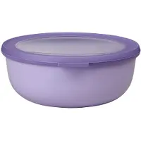 Mepal Sale - Multischüssel Cirqula - Mikrowellengeschirr - Multikom 1250 ml - Vivid lilac - Meal prep box - Frischhaltedosen mit Deckel