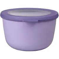 Mepal Sale - Multischüssel Cirqula - Mikrowellengeschirr - Multikom rund 1000 ml - Vivid lilac - Meal prep box