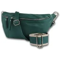 Toscanto Leder Gürteltasche Tasche hellgrün ca. 37cm | Gr.: onesize