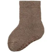 Sterntaler ABS Socken Wolle uni in braun mel. | Gr.: 36