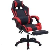 HTI Gaming Stuhl Krit Eco Schwarz-Rot