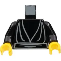 LEGO 1x Torso Minifigur Star Wars Luke Skywalker schwarz Jedi sw0044 973ps2c01