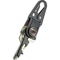 True Utility Keyshackle Multitool Schwarz,Silber