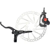 Clarks Freund Clark's Cable Systems Hydraulische M2-Bremse vorne mit 180 mm Rotor, schwarz