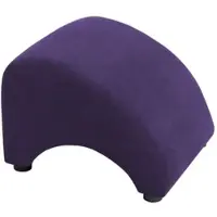 58 aufm Kessel POLSTERHOCKER Kajsa Velourstoff violett | Gr.: onesize