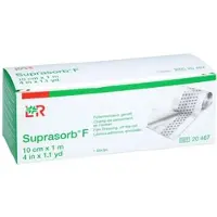 Suprasorb F Folien Wundverb.10 cmx1 m un 1 St
