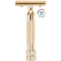 Merkur Rasierhobel 34G - Gold-Plated