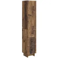 Syfax Schrankset 2 pcs Altholz 33 x 34,5 x 90 cm Holzwerkstoff