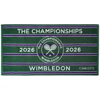 Christy Duschtuch Wimbledon The Championship Towel 2026 grün 133x70cm