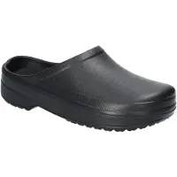 American Club NH194, EVA Clogs leichte Schaumstoff Schuhe mit herausnehmbarer Einlegesohle, Schwarz 40