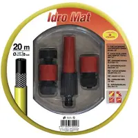 Neuvedené Gartenschlauch-Set 1/2 Zoll, mit 4-teiligen Stecksystem 20m