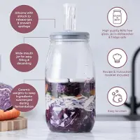Famanu Fermentationsset mit Vorratsgläsern - Transparent
