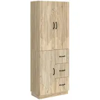 Syfax Schrankset 2 pcs Sonoma-Eiche Holzwerkstoff