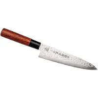 Tsubazo Kochmesser Gyutou30,9 cm rostfreier Stahl/Holz silber/braun