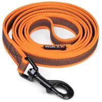 WalkFit - Anti-slip Tracking Leash with Handle - Orange - 20mmx5m