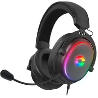 Ginza.se - CONUX RGB Stereo Gaming Headset - for PC/PS5/PS4/ Xbox Series X/S/Switch/OLED/Lite , black