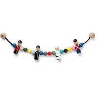 Kay bojesen Kinderwagenkette - Holz - 53 cm - Mehrfarbig m. Figu - - One Size - Kinderwagenketten