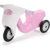 Dantoy Scooter m. Gummiräder - Rosa/Weiß - - One Size - Laufräder