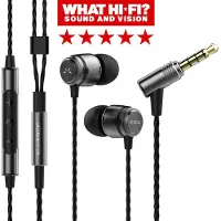 SoundMagic E50C Isolierende In-Ear-Kopfhörer mit Mikrofon Gunmetal