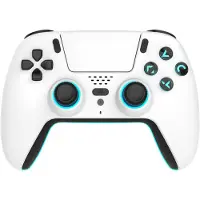 Freaks and Geeks - Wireless Bluetooth Controller for PS5- LED - White