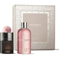 Molton Brown -Gift Set Delicious Rhubarb & Rose Fragrance Set - EdP 100 ml + Bath & Shower Gel 300 ml