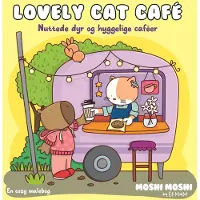 Forlaget Tukan Cozy Coloring - Moshi Moshi: Lovely Cat Café