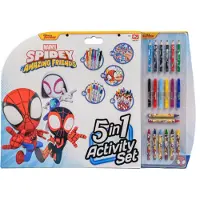 Disney Spidey and His Amazing Friends - 5-In-1 Coloring Activities Set (SP22306)
