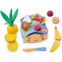 Ginza.se Tender Leaf Holz Schneidebrett tropische Früchte Spielzeug Set für Kinder