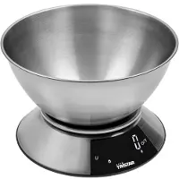 Tristar Küchenwaage Edelstahl bis 5 kg / 2 Liter Schüssel