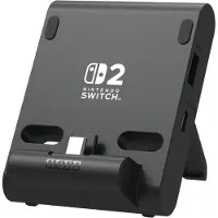 Hori Dual USB PlayStand, Ladesystem, Nintendo Switch 2, Schwarz, Kabelgebunden, 71,5 mm, 32 mm