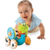 Yookidoo Babyspielzeug - 2-I-1 - Crawl 'N' Snail - - One Size - Motorikspielzeug