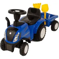 BabyTrold - Tractor Ride-On - Blue (20-42TR-B)