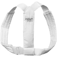 Swedish Posture Classic Posture Brace, Rücken, Schulter, Unterstützung, L/XL, Polyester, Weiß, Medizinisch