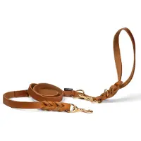 Ginza.se - Tracking Leash - Cognac - 20mm x 220cm