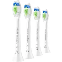 Philips Sonicare Optimal White HX6064/87 Bürstenköpfe (4er-Pack), 4 Stück(e), Weiß, 3 Monat( e), Medium, 62000 Bewegungen pro Minute,