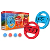 Maxx Tech - Joy-Con Wheels & Grip Kit for Nintendo Switch 2/1