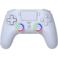 Subsonic Wireless Led Controller PS4 White - PS4/Pc