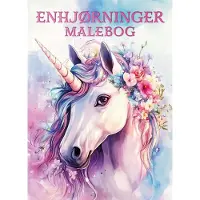 Forlaget Tukan Unicorn Coloring Book