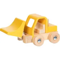 Goki Holzspielzeug Radlader für Kinder - langlebig und sicher