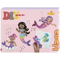 HAMA Beads Midi Geschenkset Meerjungfrauen Perlenset 4000 Teile