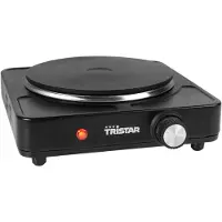 Tristar KP-6151, Schwarz, Arbeitsplatte, 18.5 cm, Versiegelte Platte, 1 Zone(n), 1 Zone(n)