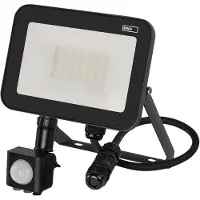 Emos LED Strahler Profi 30W mit Bewegungsmelder, wasserdichtes Alu Flutlicht für Innen und Außen, 3300lm, Neutralweiß 4000K, ZS2732