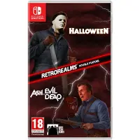 Games Switch Halloween And Ash Vs Evil Dead Retrorealms Double Feature Durchsichtig Durchsichtig One Size