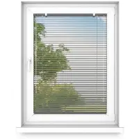 Fart Produkt time4blinds - Jalousien Fenster Innen ohne Bohren, Alu Jalousie Aluminium Rollos, Anthrazit, Links, 1700x1000
