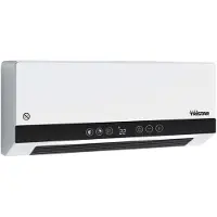 Tristar Haushaltsgeräte KA-5210 Keramischer Elektroherd - 2000W - mit Timer, Fernbedienung & Ventilatorfunktion - Wandmontage - energieeffizient